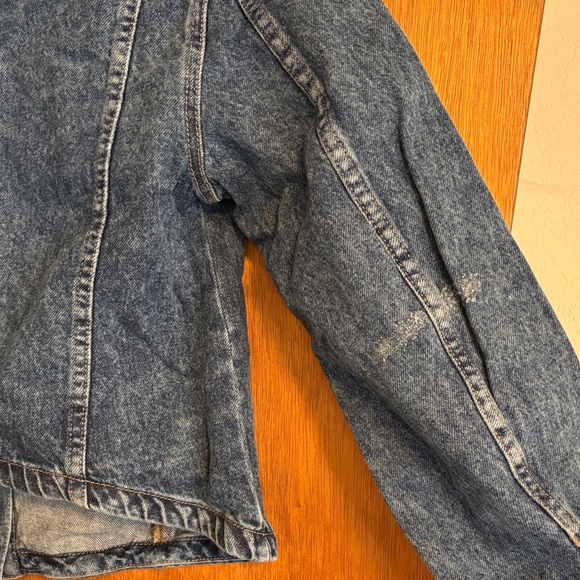 NWT! Free People We the Free Jade Denim Jacket - Picture 7 of 8